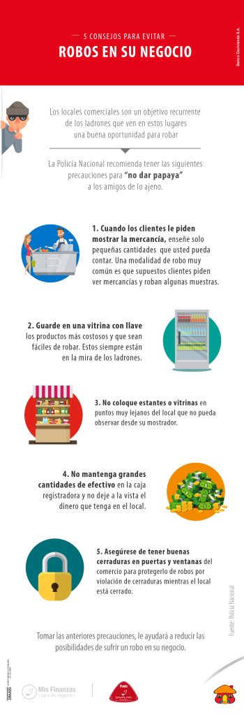 5 Tips Para Evitar Robos En Su Negocio O Emprendimiento 9024